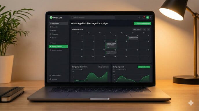 WhatsApp conversation with personalized promotional message