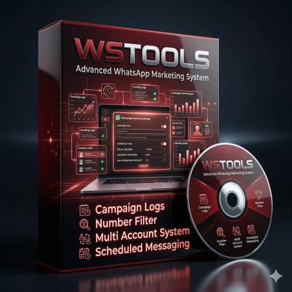 WSTOOLS – WhatsApp Bulk Sender Software for High-Volume Messaging & Lead Generation
